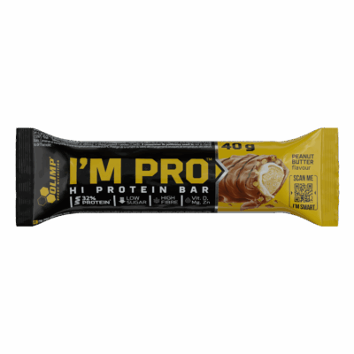 I'M PRO Protein Bar - masło orzechowe
